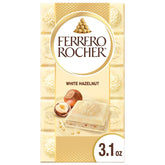 Ferrero Rocher Premium Chocolate Bar, White Chocolate Hazelnut – 3.1 oz