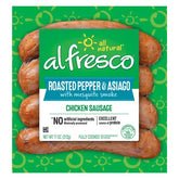 Al Fresco Roasted Pepper & Asiago Chicken Sausage – 11 oz
