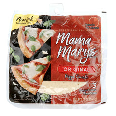 Masas de pizza originales de Mama Mary's de 8 pulgadas, paquete de 3 (36 oz)