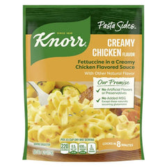 Guarniciones de pasta Knorr con pollo cremoso – 113 g