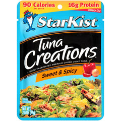 Creaciones de atún StarKist, dulce y picante – 2.6 oz