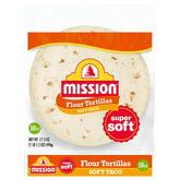 Mission Super Soft Burrito Large Flour Tortillas, 10 Count – 1 lb (16 oz)