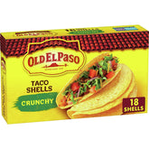 Old El Paso Crunchy Taco Shells, Gluten-Free, 18 ct – 6.89 oz