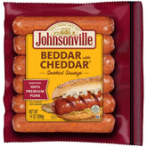 Johnsonville Beddar with Cheddar Smoked Sausage, 6 Links – 14 oz