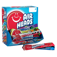 Barras de caramelo masticables Airheads, sabores surtidos, 33 oz.