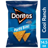 Doritos Cool Ranch Tortilla Chips Party Size – 14.5 oz