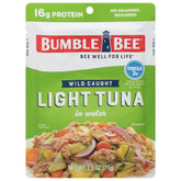Bumble Bee Light Tuna in Water – 2.5 oz