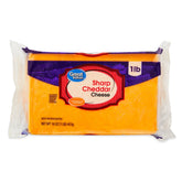 Great Value Sharp Cheddar Cheese – 16 oz