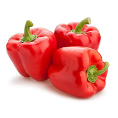 Red Bell Peppers, 3 ct β 1.5 lbs (24 oz)