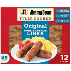 Jimmy Dean Fully Cooked Original Pork Sausage Links – 9.6 oz