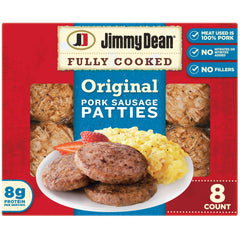 Jimmy Dean Fully Cooked Original Pork Sausage Patties – 9.6 oz