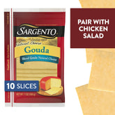 Sargento Sliced Gouda Cheese – 7 oz