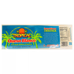 Queso Blanco Tropical, paquete de 2 – 2,25 lb (36 oz)