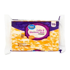 Great Value Colby & Monterey Jack Cheese – 16 oz
