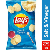 Lay’s Potato Chips, Salt & Vinegar Flavor – 7.75 oz