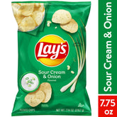 Lay’s Potato Chips, Sour Cream & Onion Flavor – 7.75 oz