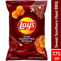Papas fritas Lay's, sabor barbacoa sureña dulce - 7.75 oz