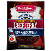 Bridgford Sweet & Spicy Beef Jerky – 2.85 oz