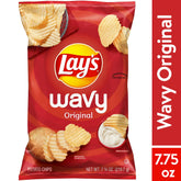 Lay’s Wavy Potato Chips, Original Flavor – 7.75 oz