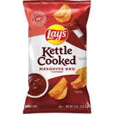 Lay’s Kettle Cooked Mesquite BBQ Potato Chips – 8 oz