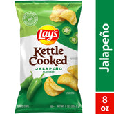 Lay’s Kettle Cooked Jalapeño Potato Chips – 8 oz