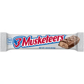 3 Musketeers Candy Milk Chocolate Bar, Full Size 1.92 Oz