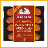 Aidells Cajun Style Andouille Smoked Pork Sausage Links, 4 Count 12Oz