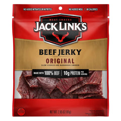 Cecina de res Jack Link's, 100 % res, original – 2.85 oz