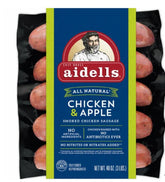 Aidells Chicken Apple Smoked Chicken Sausage Links, 48 Oz (3 Lbs)
