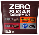 Hershey's, Reese's And York Zero Sugar Assorted Flavored Candy, Variety Bag 15.5 oz