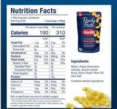 Barilla Ready Pasta Fully Cooked Pasta Elbows, 7 oz