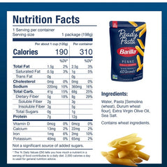 Barilla Ready Pasta Fully Cooked Pasta Penne, 7 oz