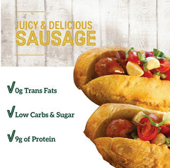 Hillshire Farm Beef Hot Links Smoked Sausage Links, 6 ct – 13.5 oz