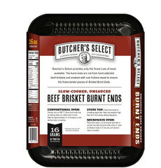 Butcher's Select 14 oz Burnt Ends Un-Sauced (14 oz)