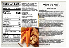 Member's Mark Rotisserie Chicken Bites, 2 lbs. (32 oz)