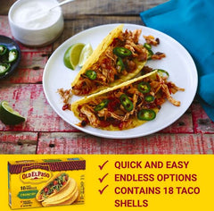 Tortillas crujientes para tacos Old El Paso, sin gluten, 18 unidades (6.89 oz)