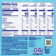 Mezcla de bebida Crystal Light, paquete variado, 60 unidades (6.3 oz)