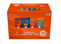 Frito-Lay Doritos & Cheetos Variety Pack Chips, 30 pk. (53.5 oz)