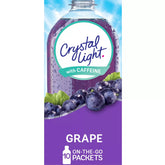 Crystal Light Grape Drink Mix, 10 ct – 1.4 oz