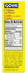 Goya Powdered Beef Bouillon – 2.82 oz