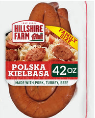 Hillshire Farm Polska Kielbasa Smoked Sausage, Family Size – 2.63 lbs (42 oz)