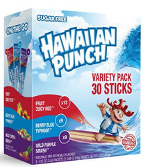 Hawaiian Punch Singles para llevar, paquete variado, 30 unidades (7.5 oz)