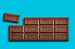 Barra de chocolate con leche Hershey's tamaño completo (1.55 oz)