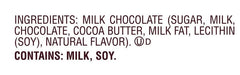 Caramelos de chocolate con leche Hershey's Kisses, envueltos individualmente - 4.84 oz
