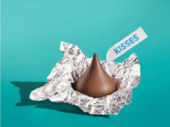 Caramelos de chocolate con leche Hershey's Kisses, envueltos individualmente - 4.84 oz
