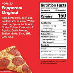 Pepperoni Hormel – 6 oz