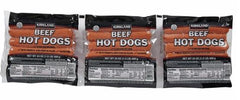 Kirkland Signature Beef Hot Dogs, 36 Links, 1.5 lbs, 3-count