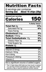 Papas fritas Lay's Kettle con sal marina y vinagre - 8 oz