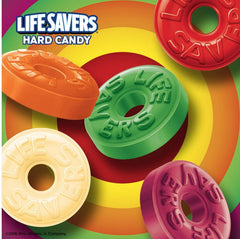 Caramelos duros Life Savers de 5 sabores, envueltos individualmente - 6.25 oz