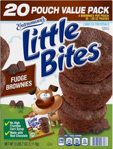 Entenmann's Little Bites Fudge Brownie Muffins, 33 oz., 20 pk.